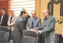 گزارش تصویری مراسم تجلیل از سه نیروی تازه بازنشسته حراست